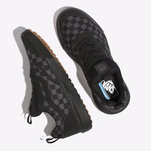 Vans Bayan Spor Ayakkabı Checkerboard UltraRange Rapidweld Siyah | 38694-390